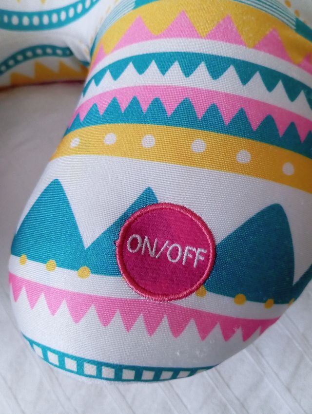 Almohada cuello con vibración.