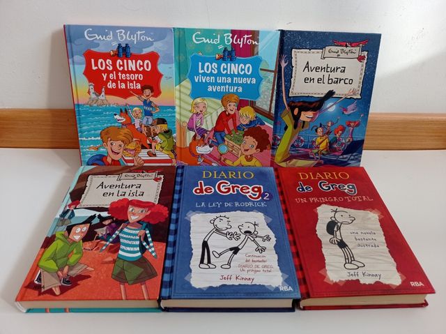 ✨Lote libros de literatura juvenil. Greg y Blyton✨