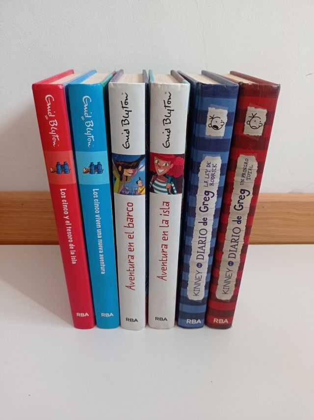 ✨Lote libros de literatura juvenil. Greg y Blyton✨