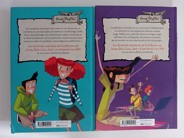 ✨Lote libros de literatura juvenil. Greg y Blyton✨