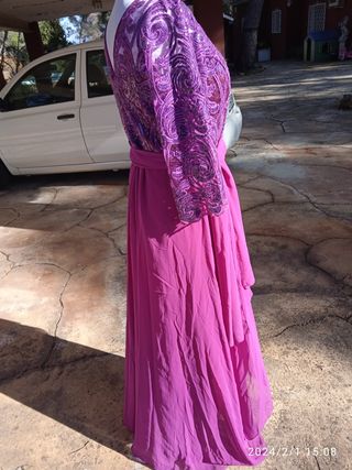 Vestido fiesta largo..