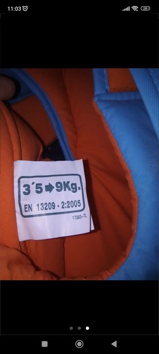 Mochila portabebés Jane