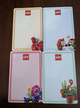 Set Lego Limited Edition più biglietti S. Valentin