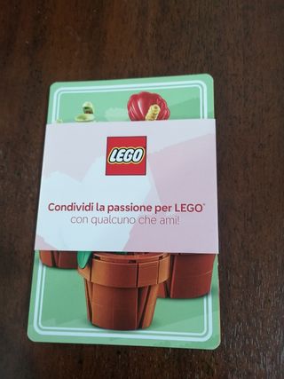 Set Lego Limited Edition più biglietti S. Valentin