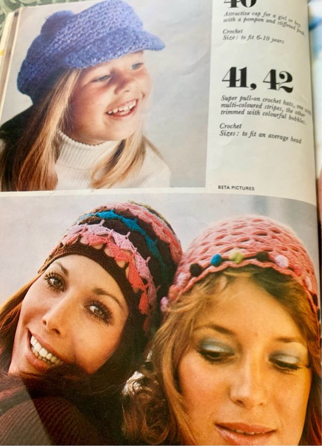 Vintage (1976) knitting & crochet book