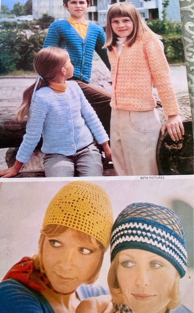 Vintage (1976) knitting & crochet book