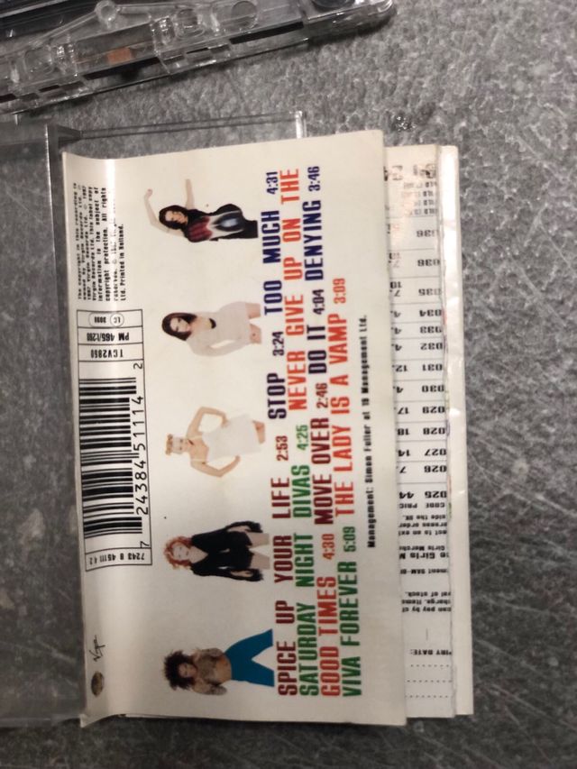 Musicassetta SpiceWorld