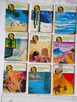 LOTE 9 CUENTOS MINIBIBLIOTECA DE LA LITERATURA UNI