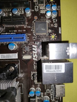 Placa base msi A55M-E33.