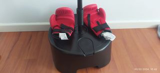 KIT PUNCHING BALL NIÑOS +GUANTES BOXEO