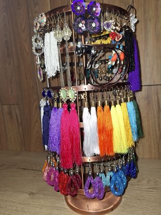 Expositor giratorio 6 alturas con pendientes