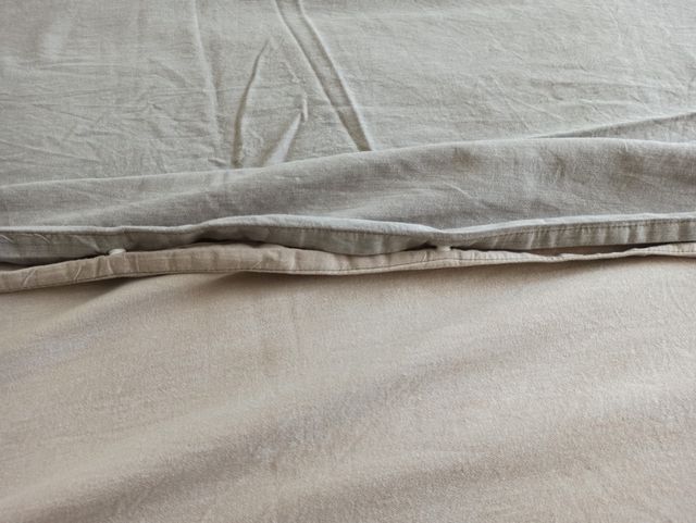 Copripiumino matrimoniale Ikea con due federe