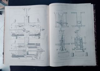 Des machines anno 1877 completo illustrato