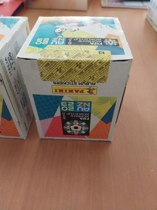  cromos sin abrir mundial femenino 