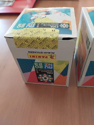  cromos sin abrir mundial femenino 