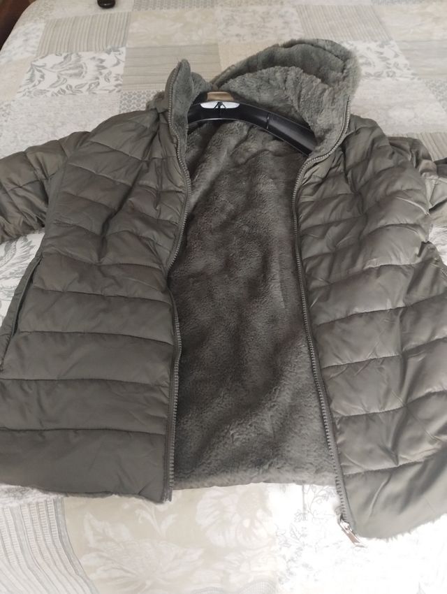 Cazadora de mujer reversible