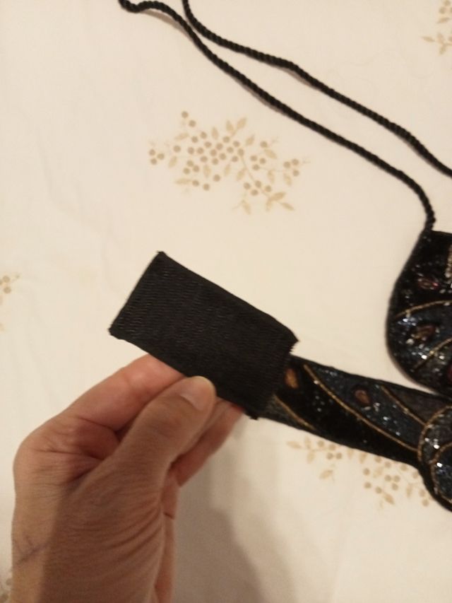 Bolso y cinturón pedrería