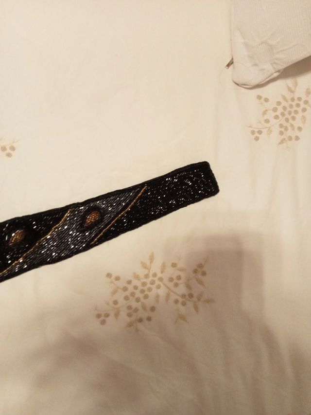 Bolso y cinturón pedrería