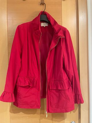 parka chubasquero mujer