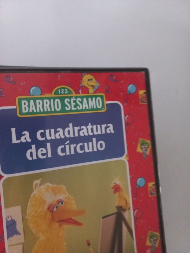 dvd barrio sesamo