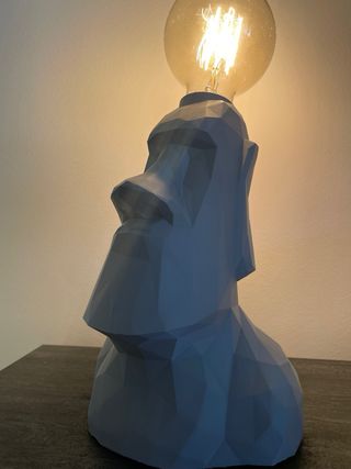 Moai lampada design