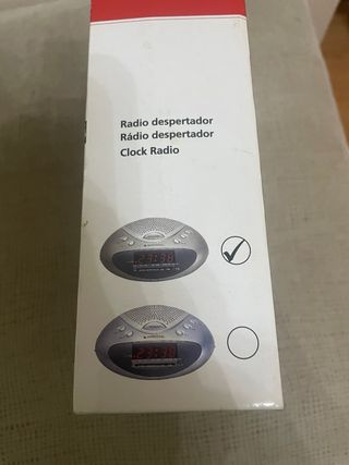 Radio Despertador Reloj Vintage