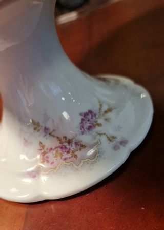 Tartero o Compotier Limoges Willian Guerin XIX