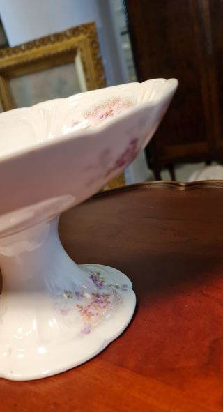 Tartero o Compotier Limoges Willian Guerin XIX
