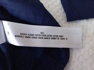 Camiseta azul marino Massimo Dutti