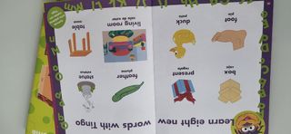 Libros Bario Sésamo en inglés para niños