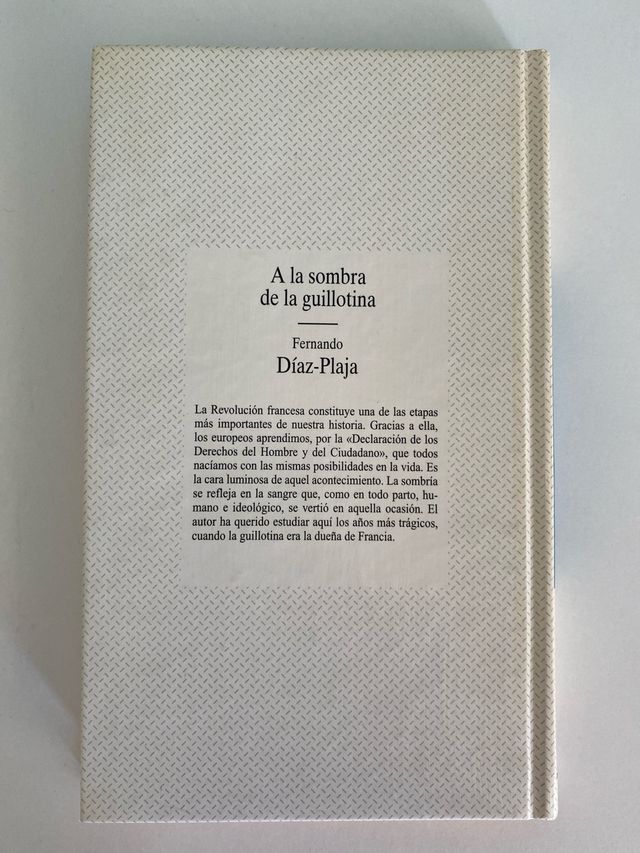 Libro A la sombra de la guillotina