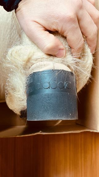 Stivali dopopista diadora in pelo di capra