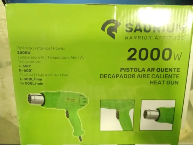 Pistola de calor decapadora 2000w - ultimos