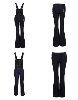 con Etiqueta T Hilfiger Xs Peto denim azul,cuero