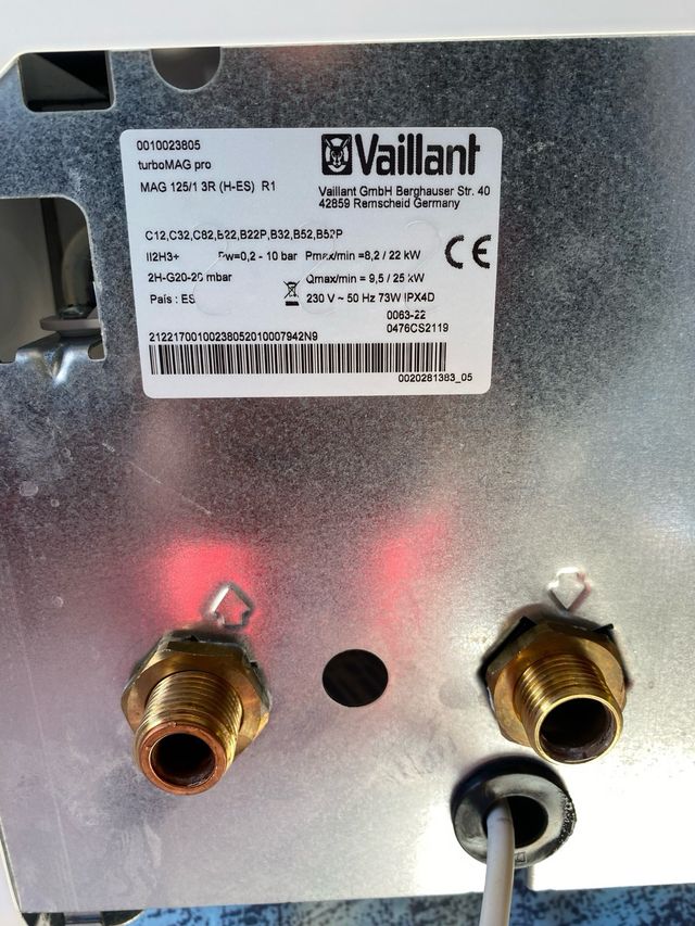 Calentador Gas Natural Vaillant