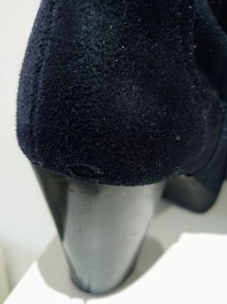 Botas elásticas azul marino