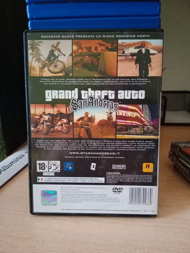 Grand theft auto San Andreas - PS2 