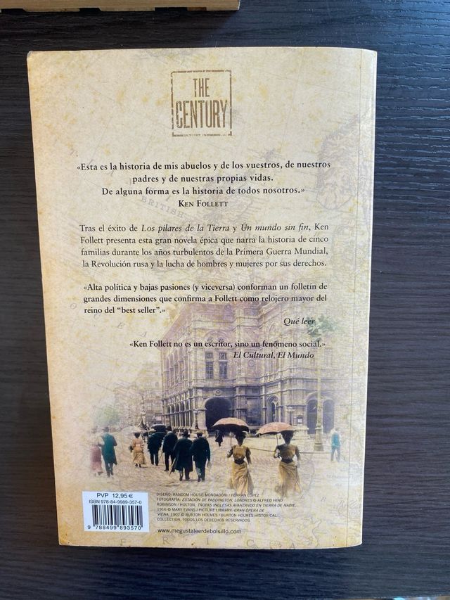 La Caída de los Gigantes - Ken Follet Libro