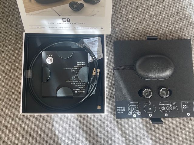 auriculares bluetooht bang & olufsen E8