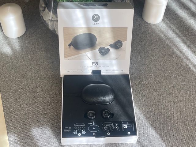 auriculares bluetooht bang & olufsen E8