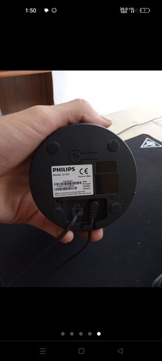 Teléfono inalámbrico,fijo Philips D130