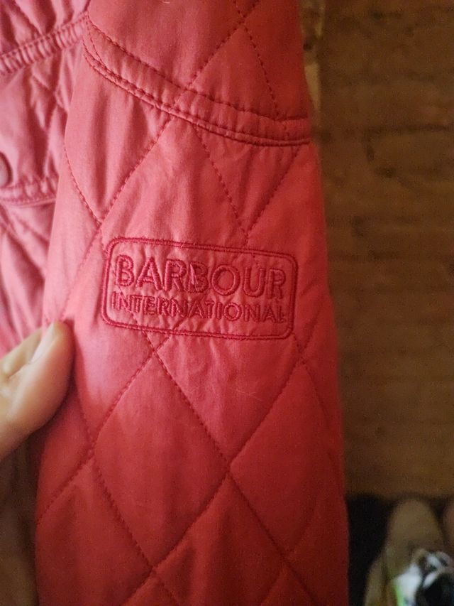 Chaqueta roja Barbour