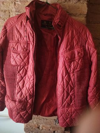 Chaqueta roja Barbour 