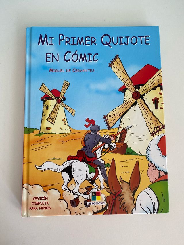 Libro Mi primer Quijote en cómic