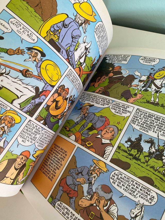 Libro Mi primer Quijote en cómic