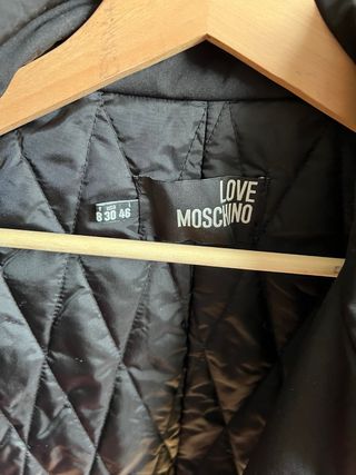 cazadora motera Moschino hombre