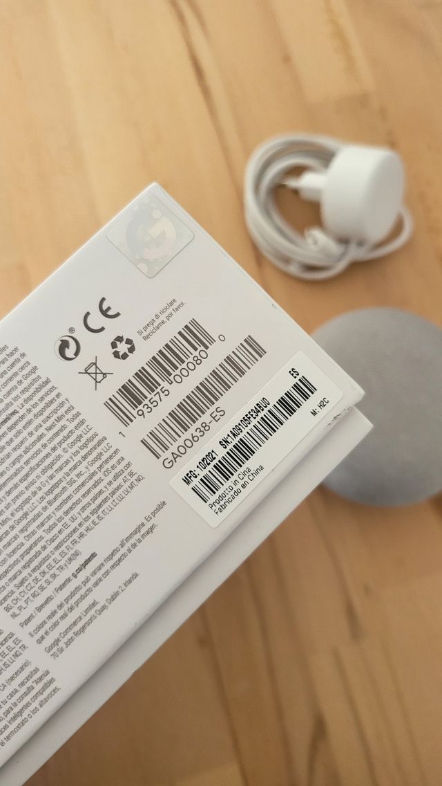 Google Nest Mini Segunda Generación