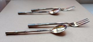 Posate da frutta e dessert in silver plated, NUOVE