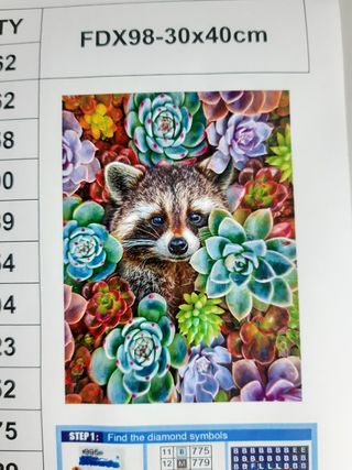 Diamond Painting, kit completo