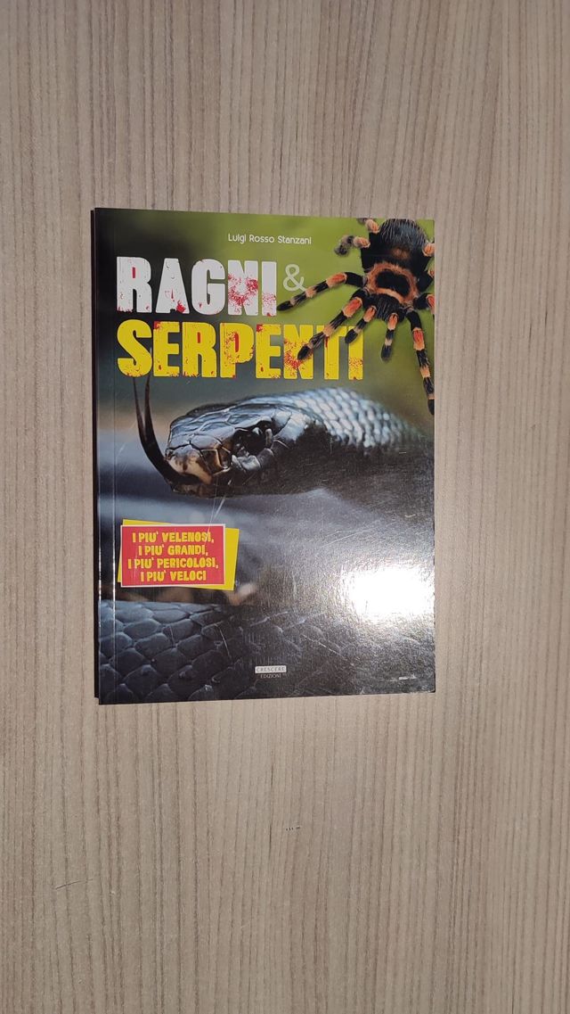 libro Ragni e Serpenti